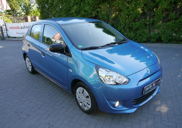 Mitsubishi Space Star cena 25500 przebieg: 72845, rok produkcji 2016 z Skwierzyna małe 352